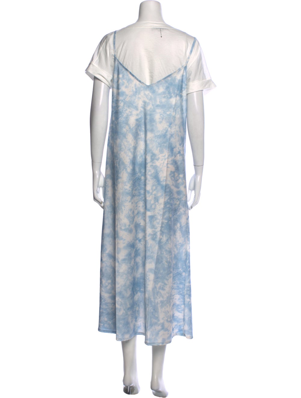 AllSaints Tie-Dye Print Long Dress - image 2