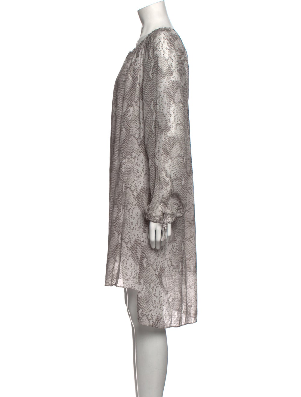AllSaints Animal Print Midi Length Dress - image 2
