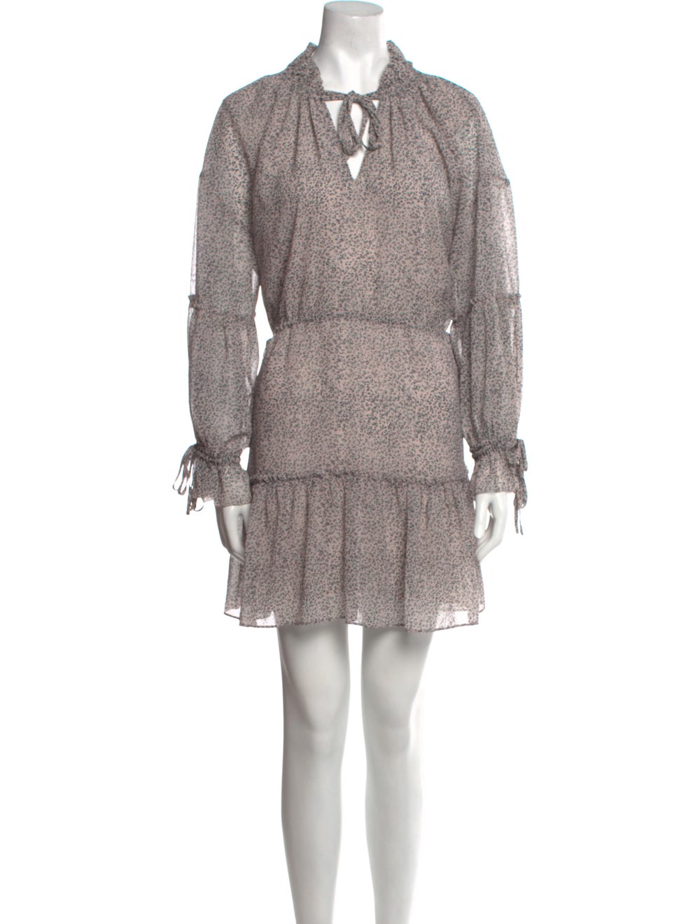 AllSaints Animal Print Mini Dress - image 1