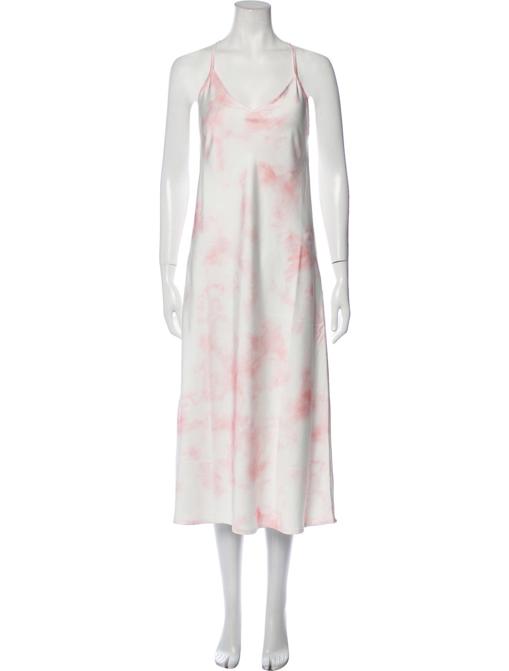 AllSaints Tie-Dye Print Long Dress - image 1