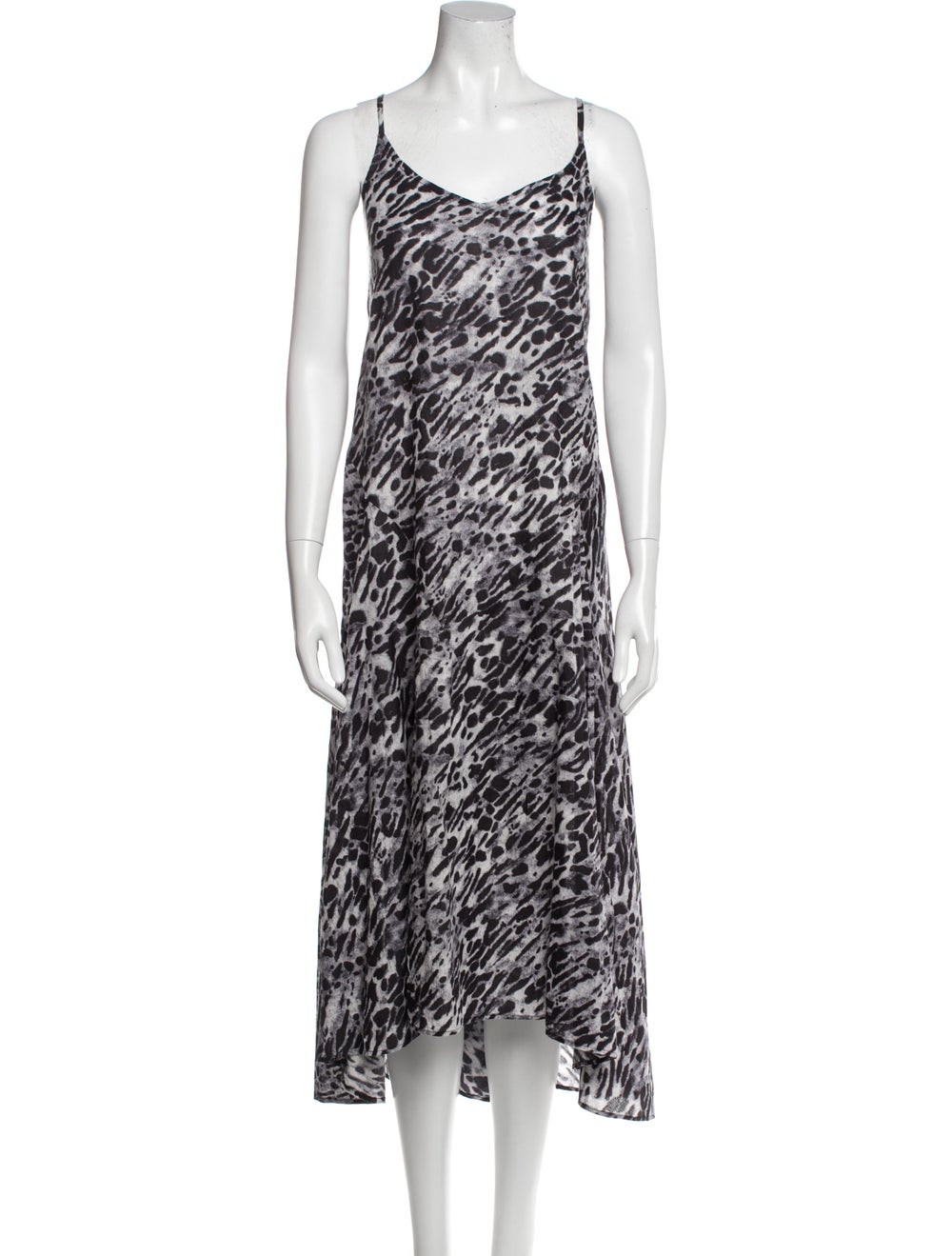 AllSaints Animal Print Long Dress w/ Tags - image 1