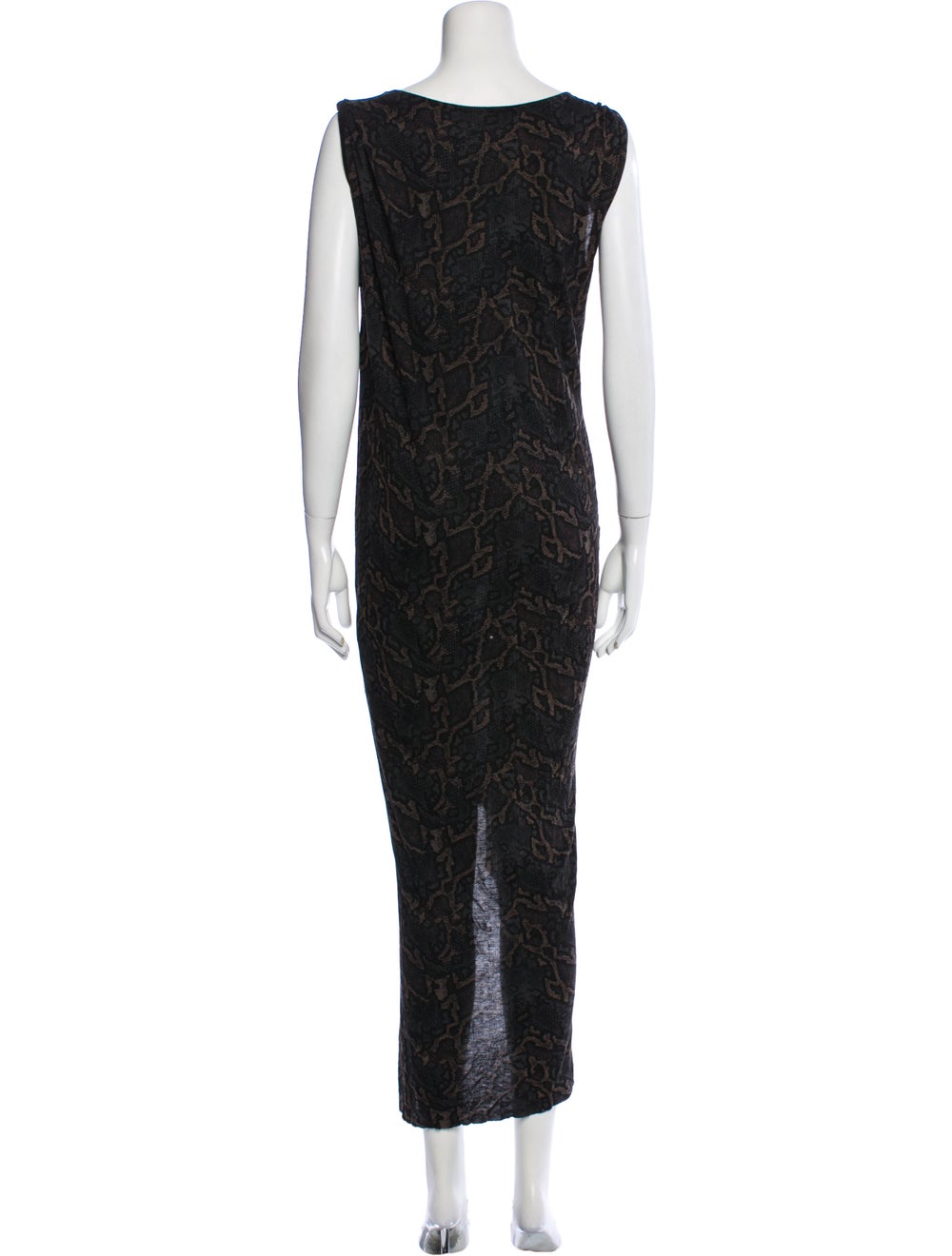 AllSaints Animal Print Long Dress - image 3