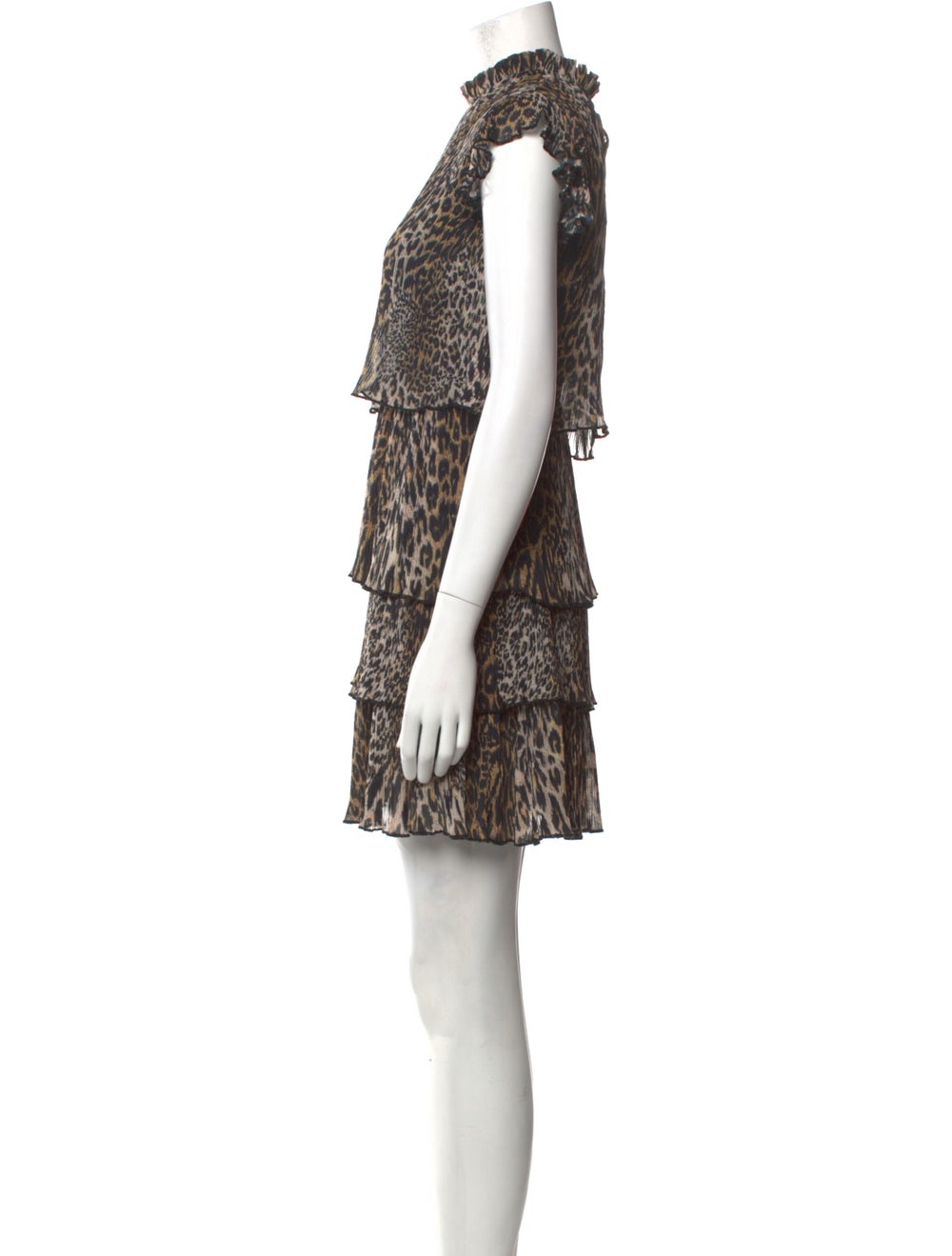 AllSaints Animal Print Mini Dress w/ Tags - image 2