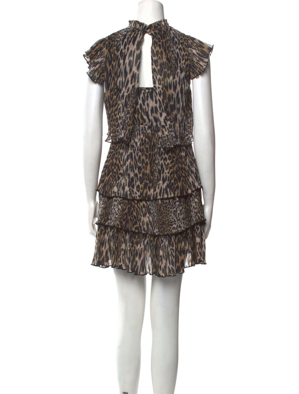 AllSaints Animal Print Mini Dress w/ Tags - image 3