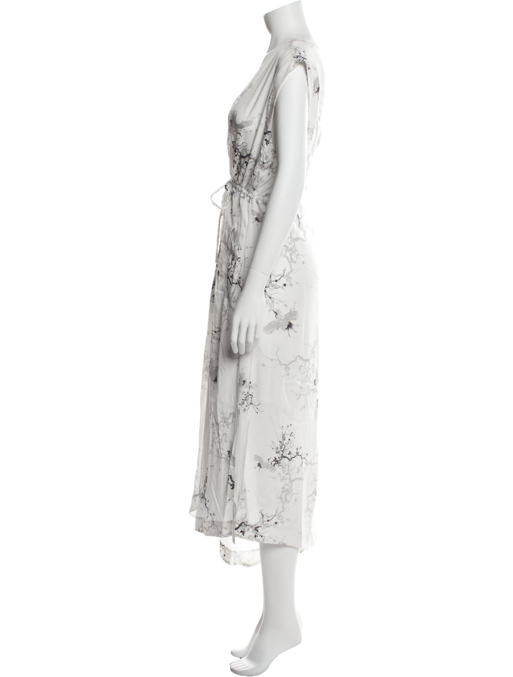 AllSaints Floral Print Long Dress - image 2