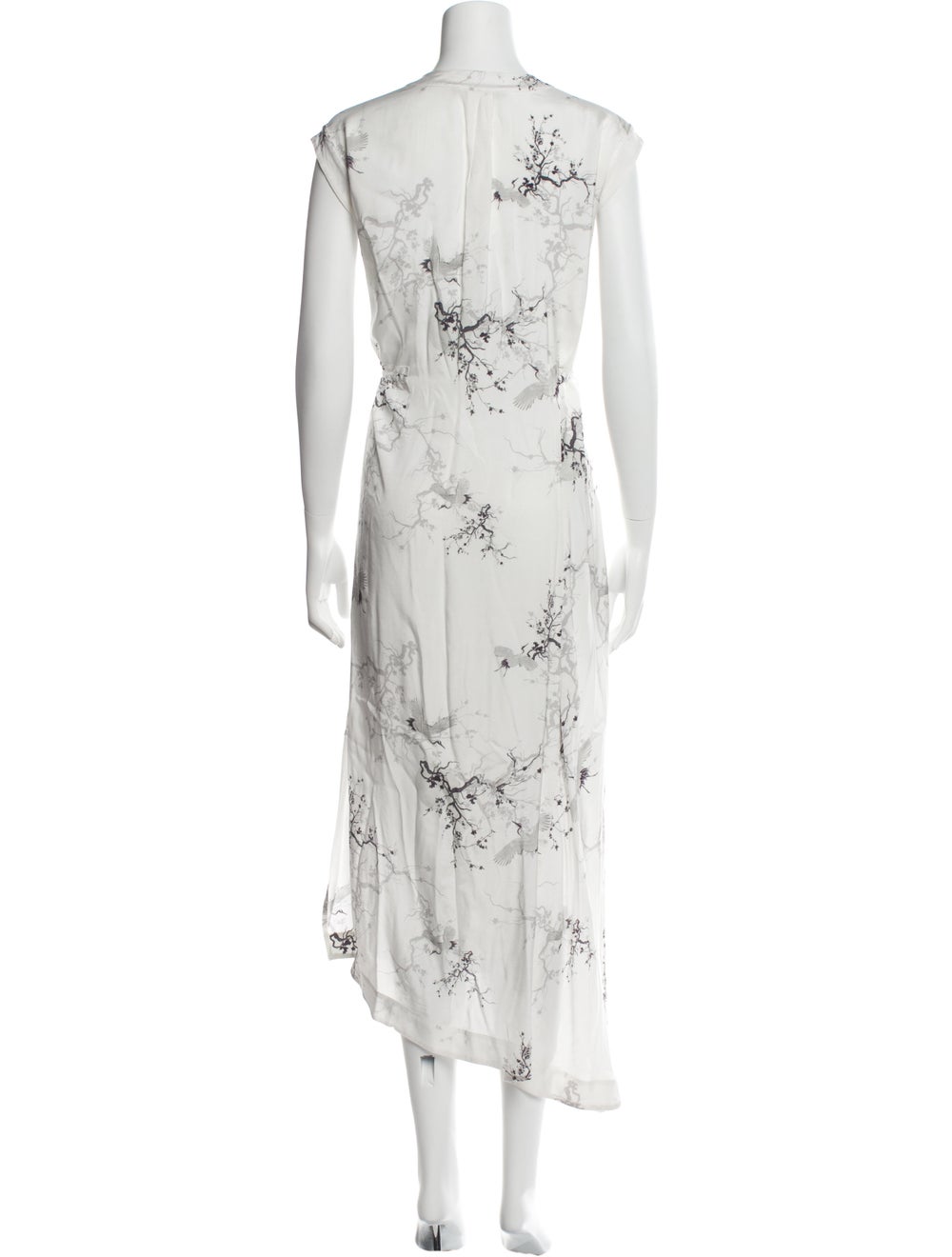 AllSaints Floral Print Long Dress - image 3