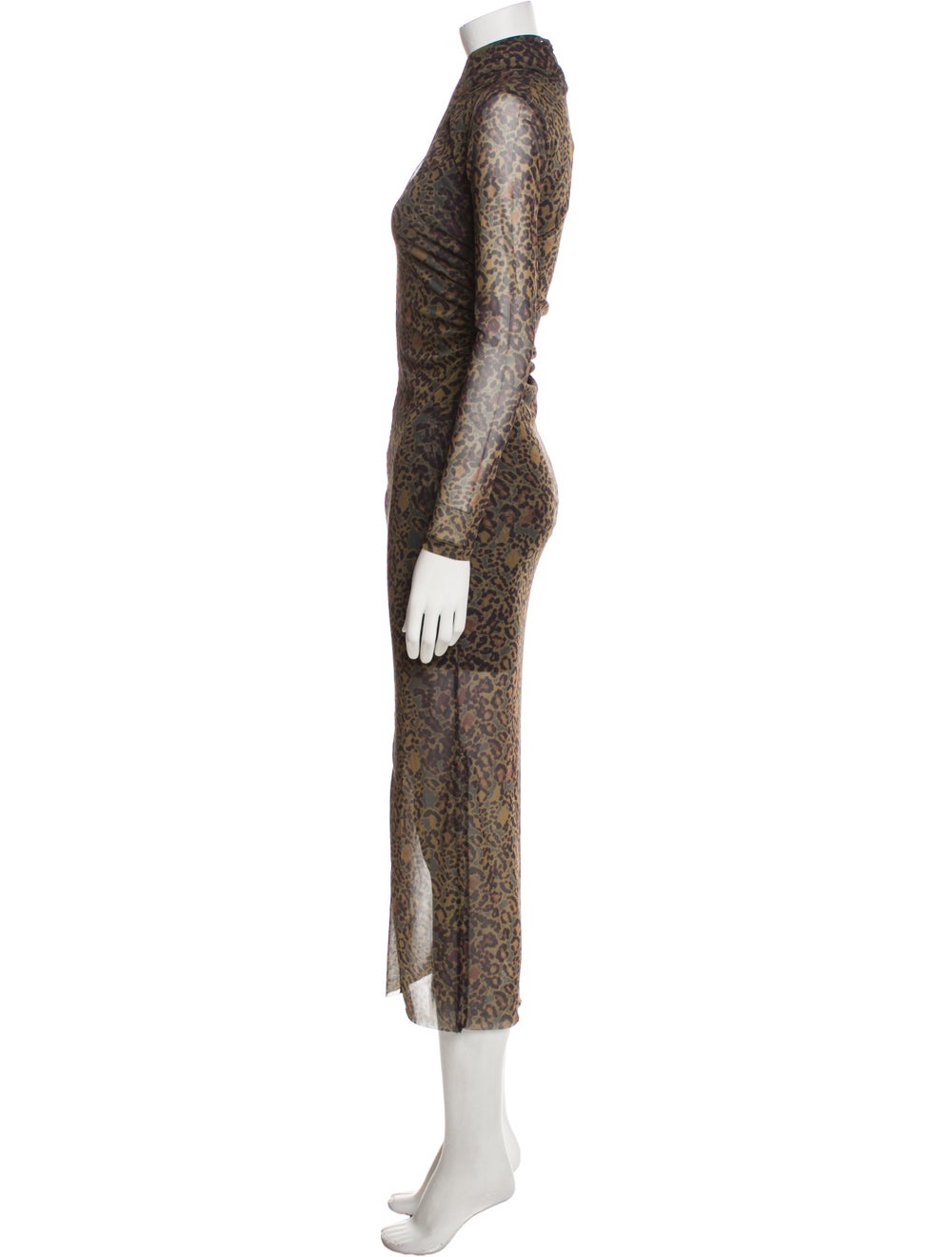 AllSaints Animal Print Long Dress w/ Tags - image 2