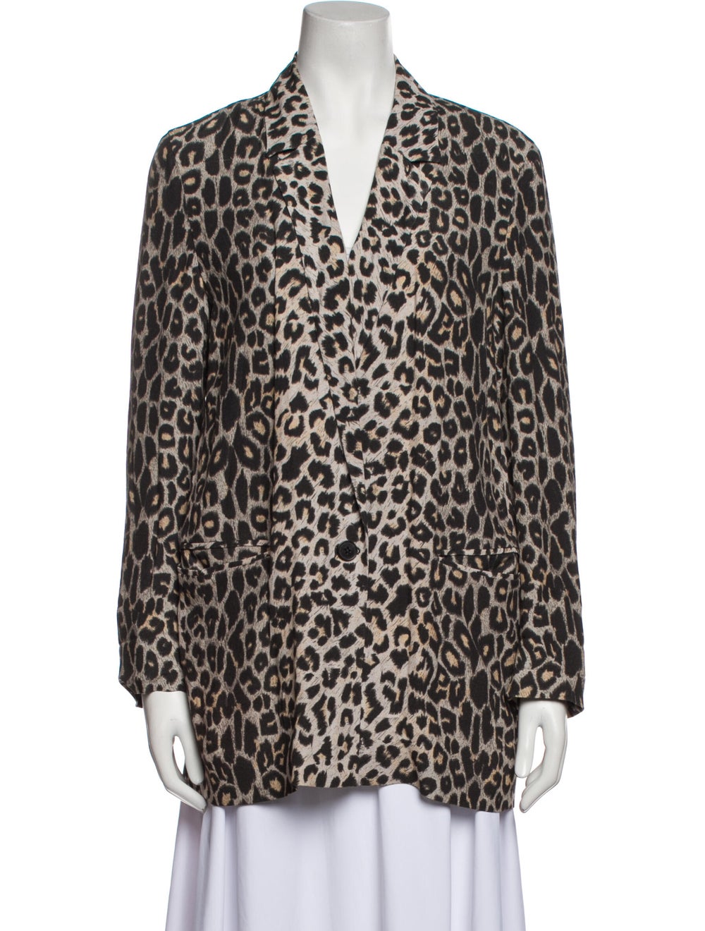 AllSaints Animal Print Blazer - image 1