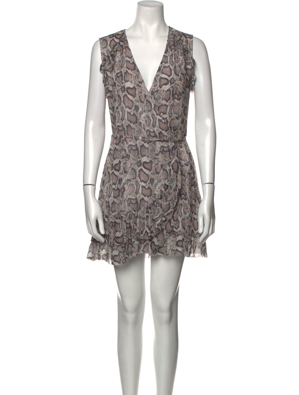 AllSaints Animal Print Mini Dress - image 1