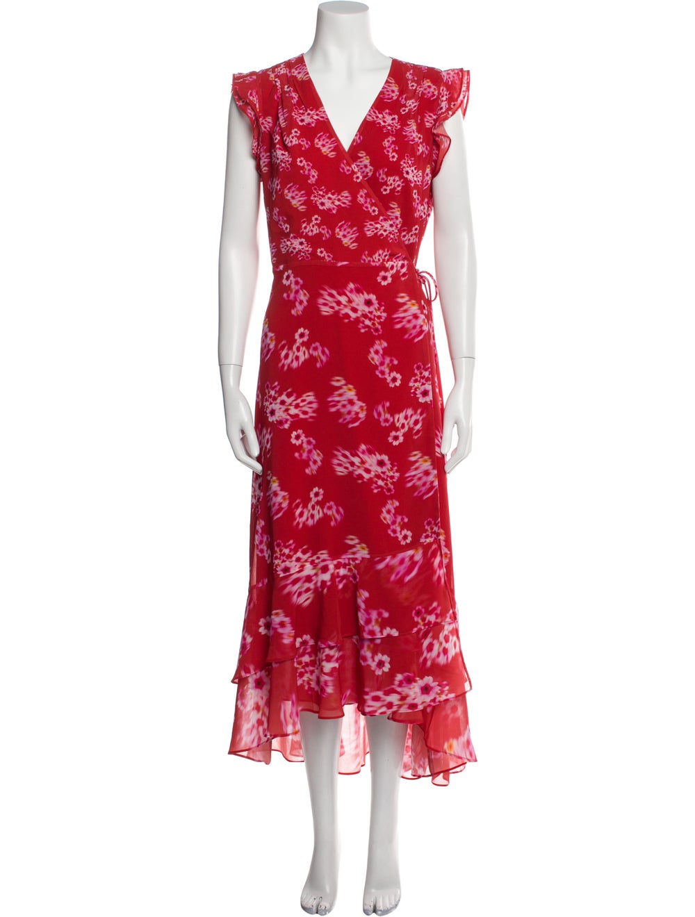 AllSaints Floral Print Long Dress - image 1