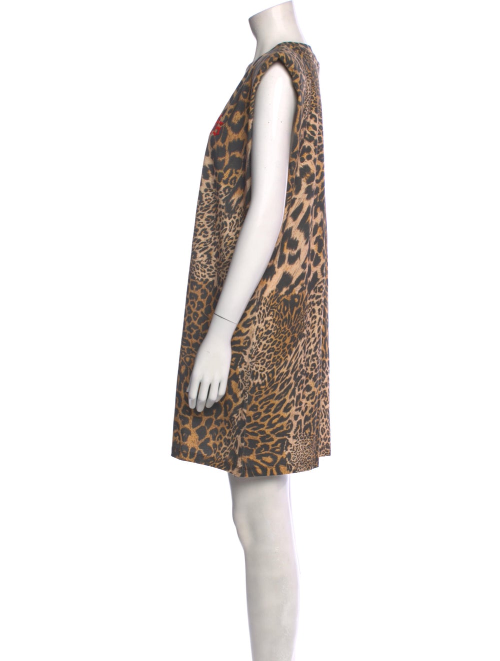 AllSaints Animal Print Mini Dress w/ Tags - image 2