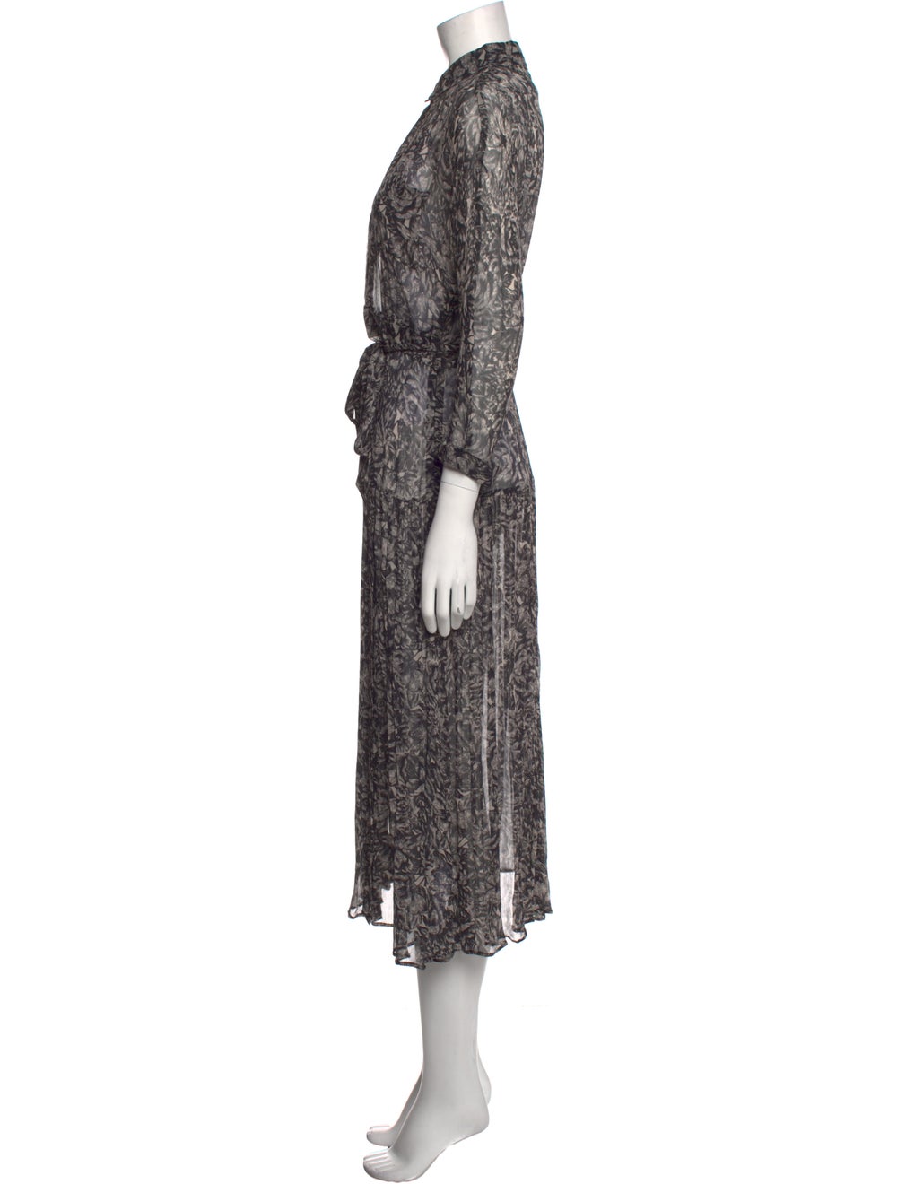 AllSaints Floral Print Long Dress - image 2