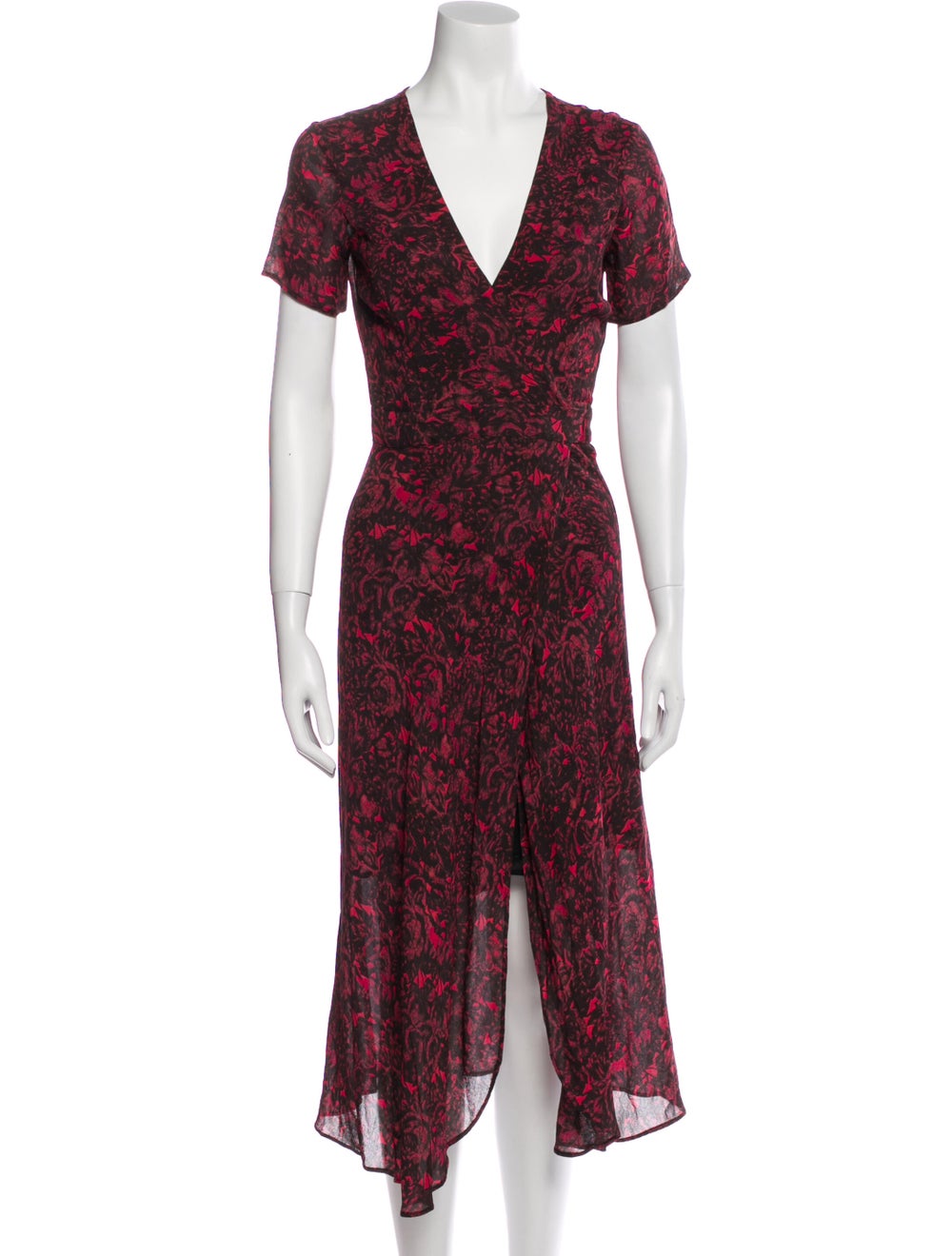 AllSaints Floral Print Long Dress - image 1