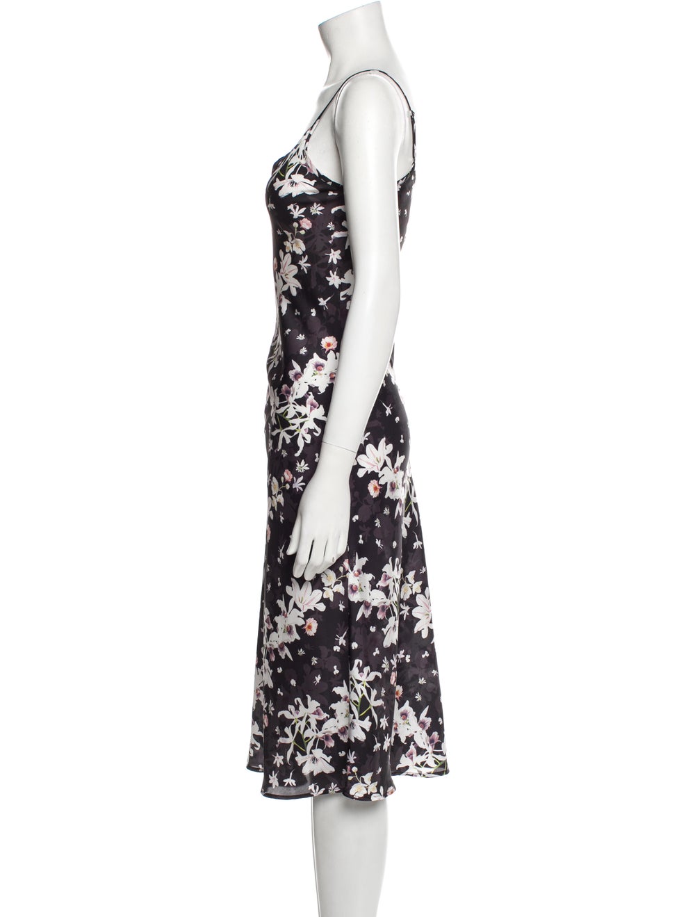AllSaints Floral Print Midi Length Dress - image 2