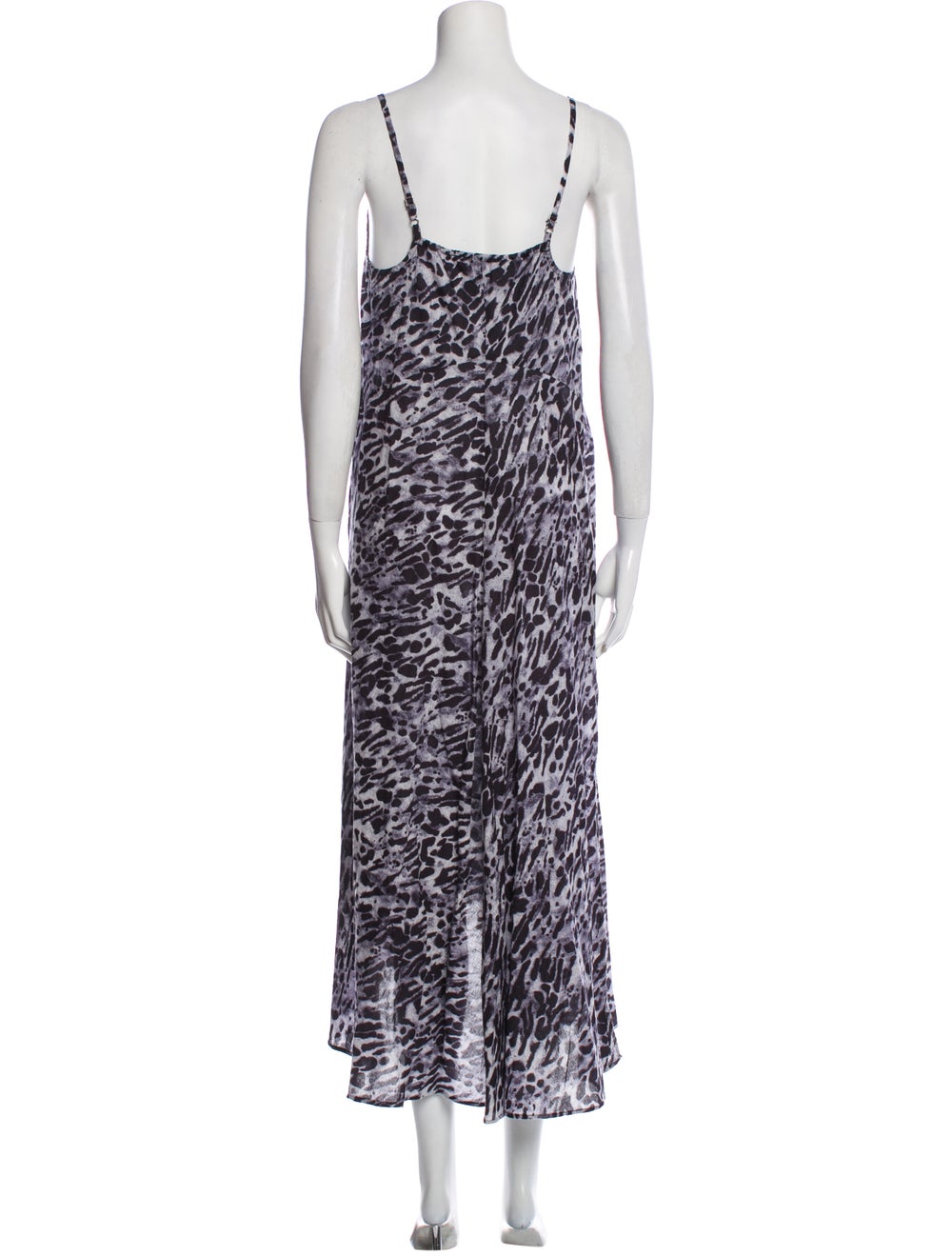 AllSaints Animal Print Long Dress - image 3