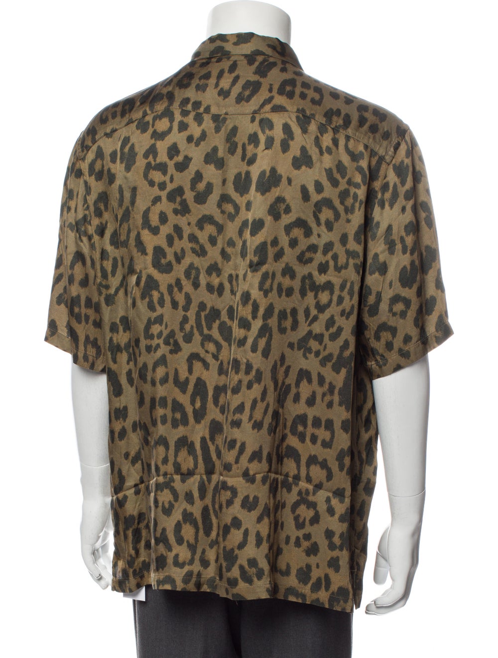 AllSaints Animal Print Short Sleeve Shirt w/ Tags - image 3