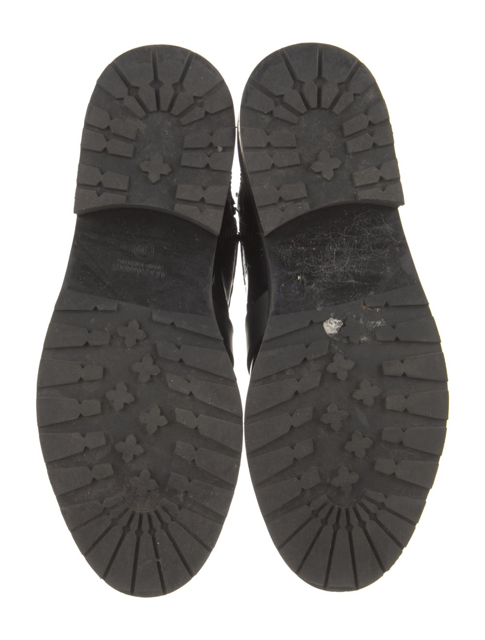 AllSaints Leather Animal Print Combat Boots - image 5