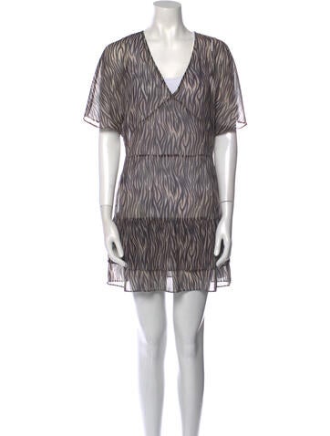 AllSaints Dresses Printed Mini Dress Us0, UK4 | XS