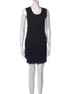 AllSaints Scoop Neck Mini Dress