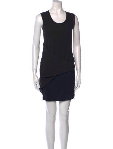 AllSaints Dresses Scoop Neck Mini Dress Us0, UK4 | XS