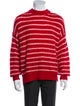 AllSaints Striped Mock Neck Pullover