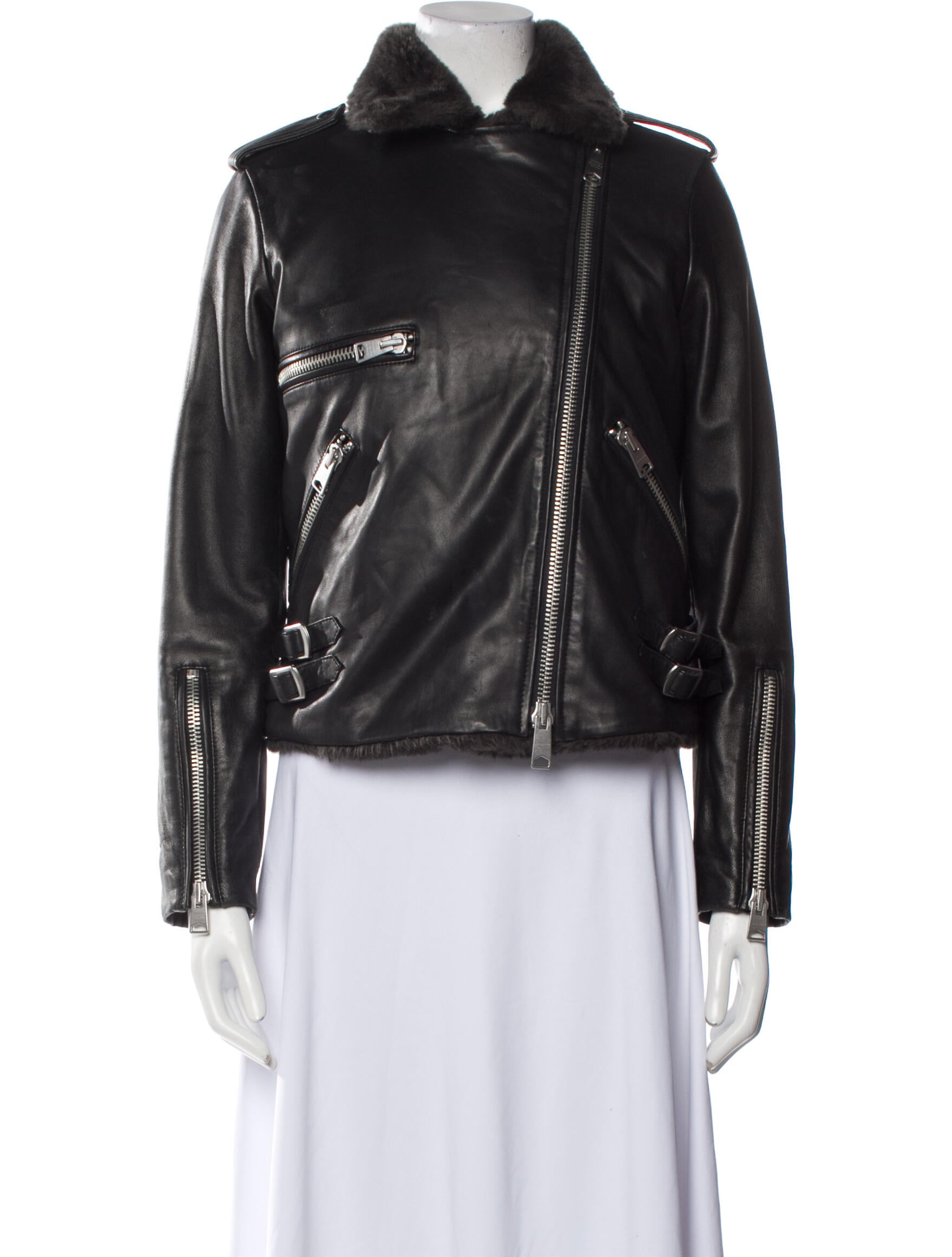 All saints rigby leather jacket Outlet