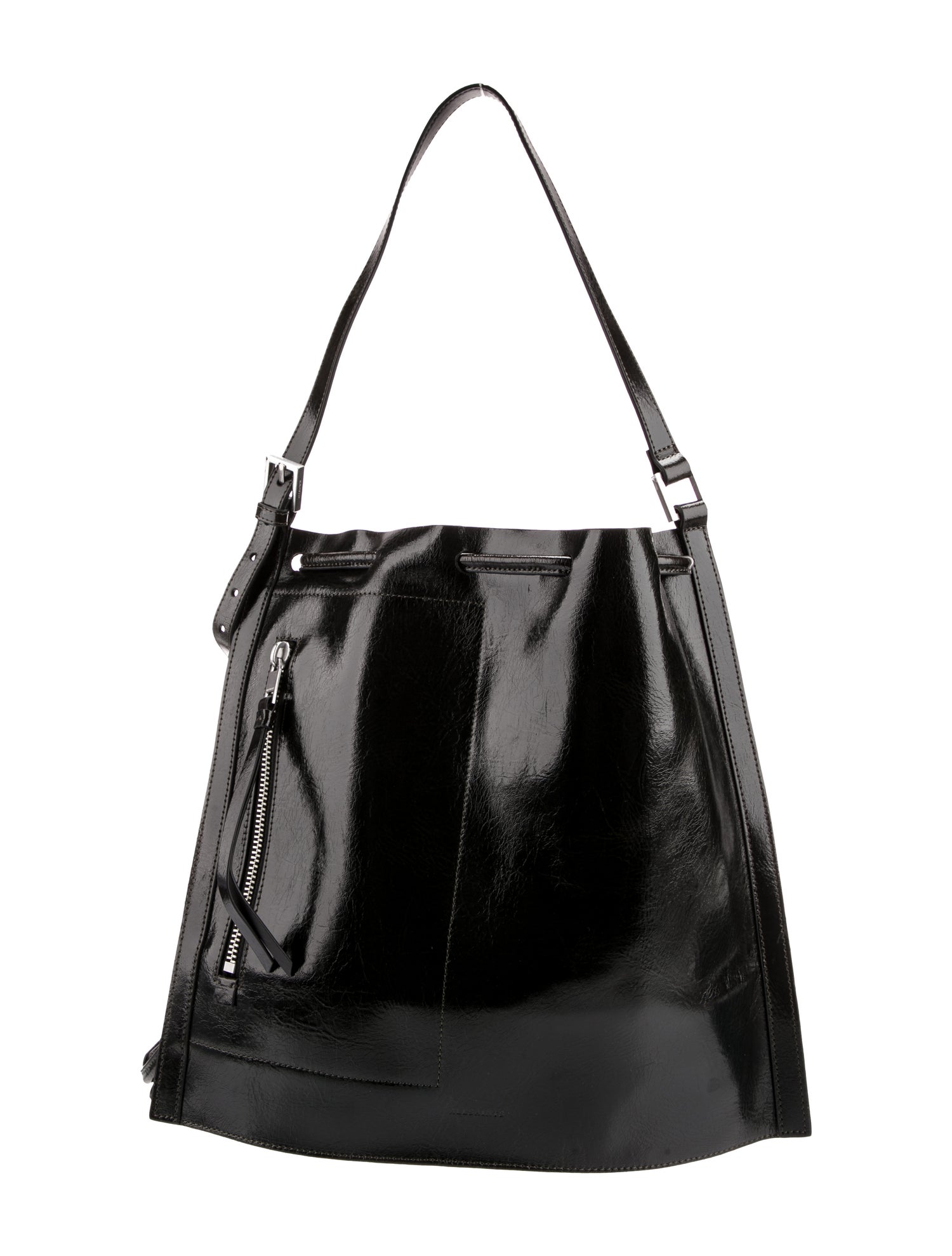AllSaints Leather Backpack - Black Backpacks, Handbags - WAQ97553 | The ...