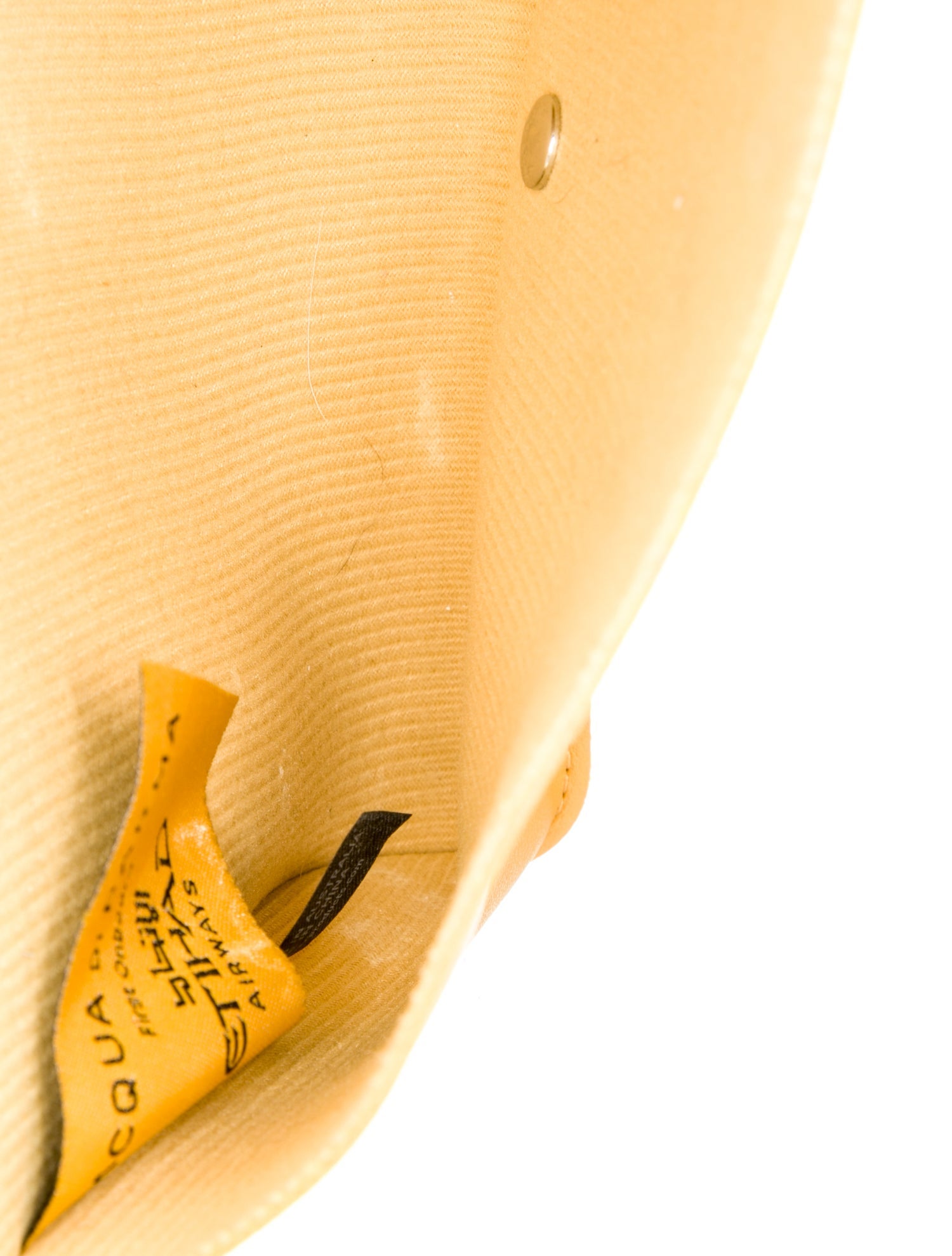 Acqua Di Parma Leather Clutch