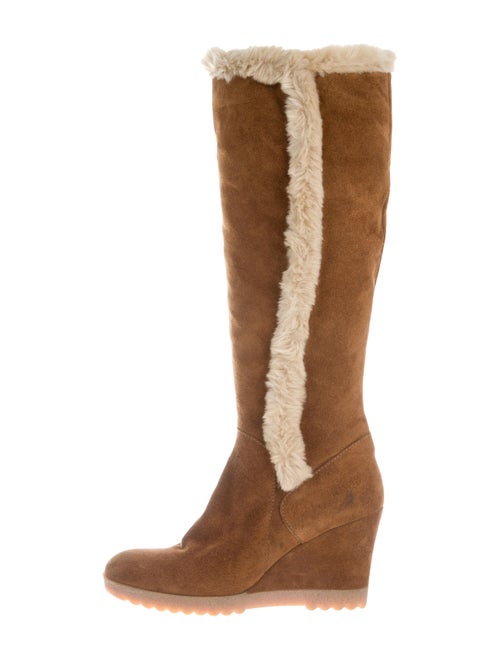 Aquatalia Suede Knee-High Boots