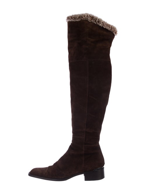 Aquatalia Suede Knee-High Boots