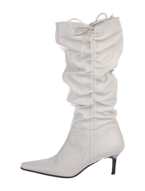 Aquatalia Leather Slouch Boots