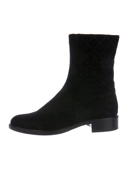 Aquatalia Suede Boots Black