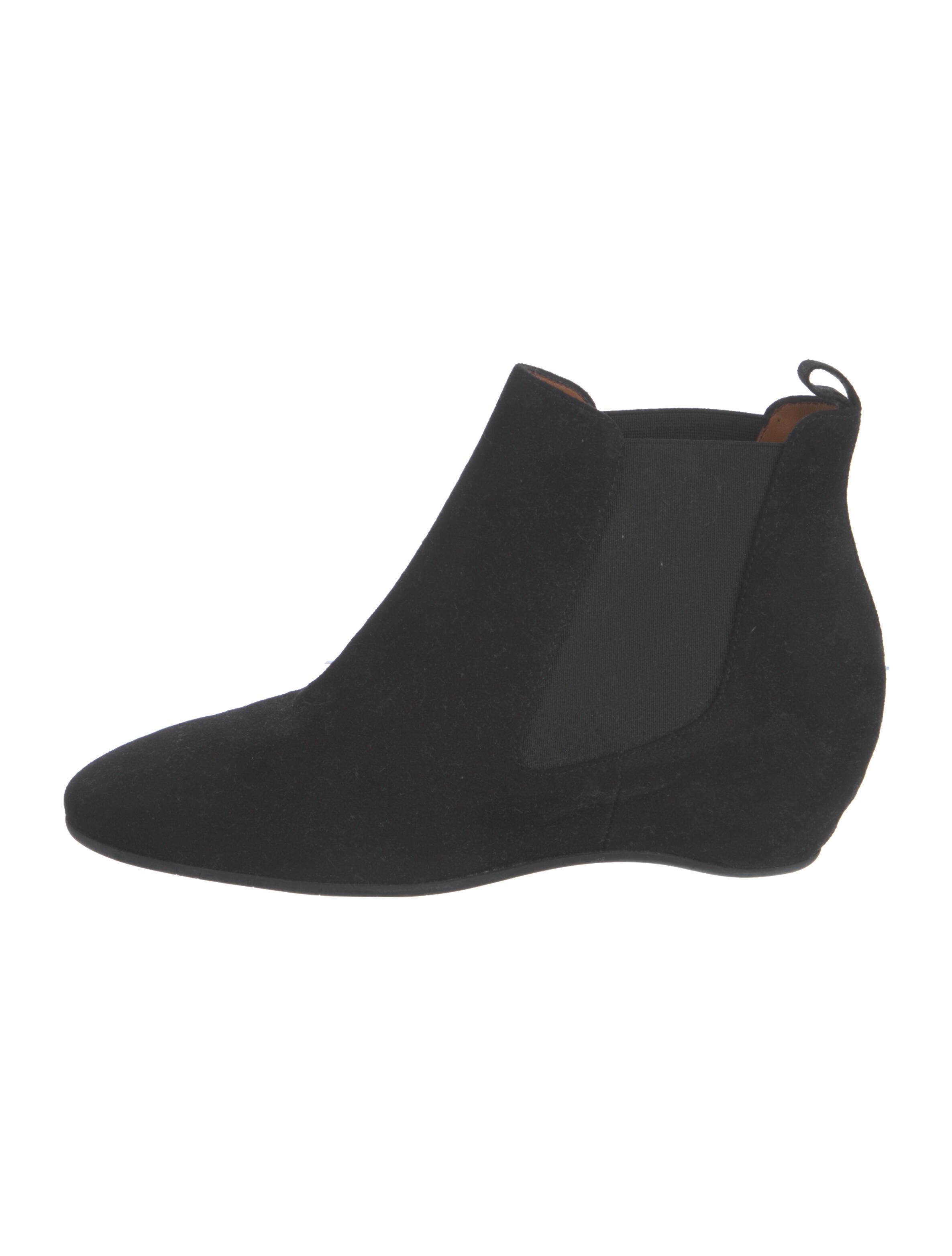 Aquatalia Suede Chelsea Boots Black Boots, Shoes WAQTL39900 The