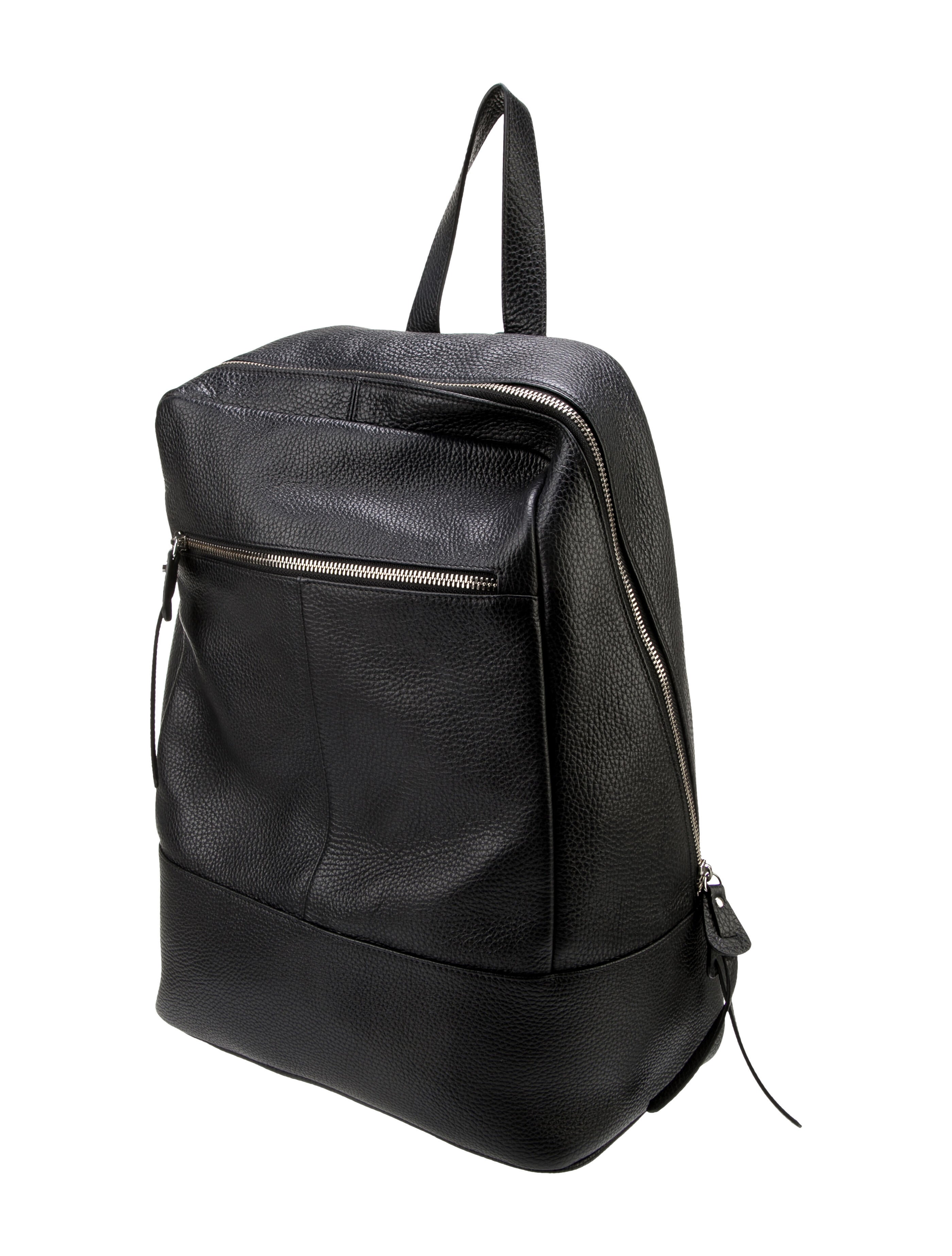 Rag & Bone Leather Sling Backpack Black Backpacks, Handbags