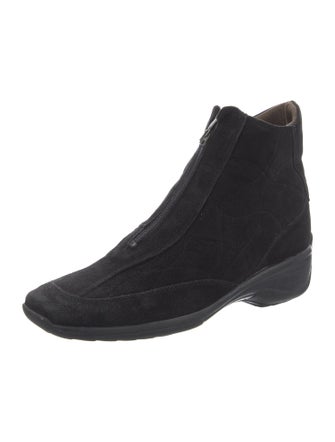 Aquatalia Suede Chelsea Boots