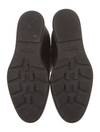 Aquatalia Suede Combat Boots