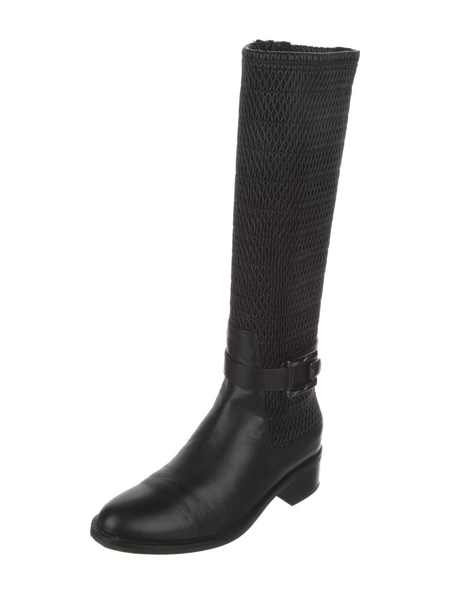 Aquatalia Leather Riding Boots