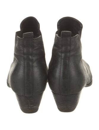 Aquatalia Leather Chelsea Boots