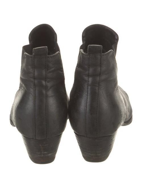 Aquatalia Leather Chelsea Boots