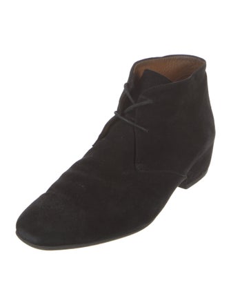 Aquatalia Suede Lace-Up Boots