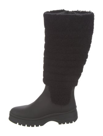 Aquatalia Shearling Rain Boots