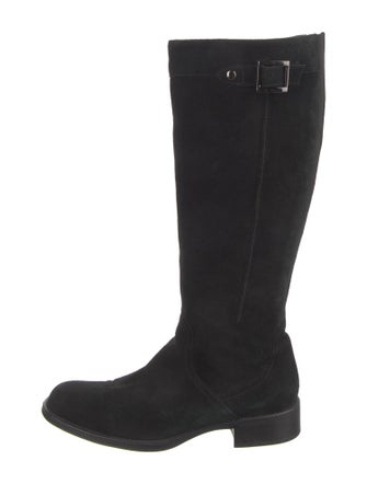 Aquatalia Suede Riding Boots