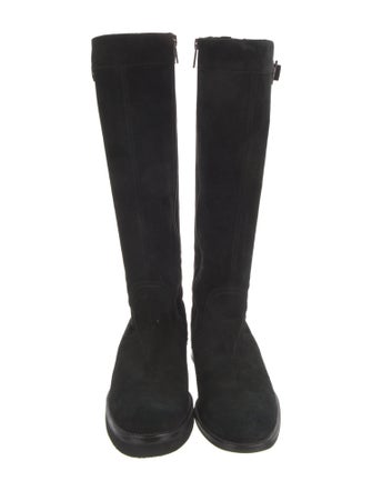 Aquatalia Suede Riding Boots
