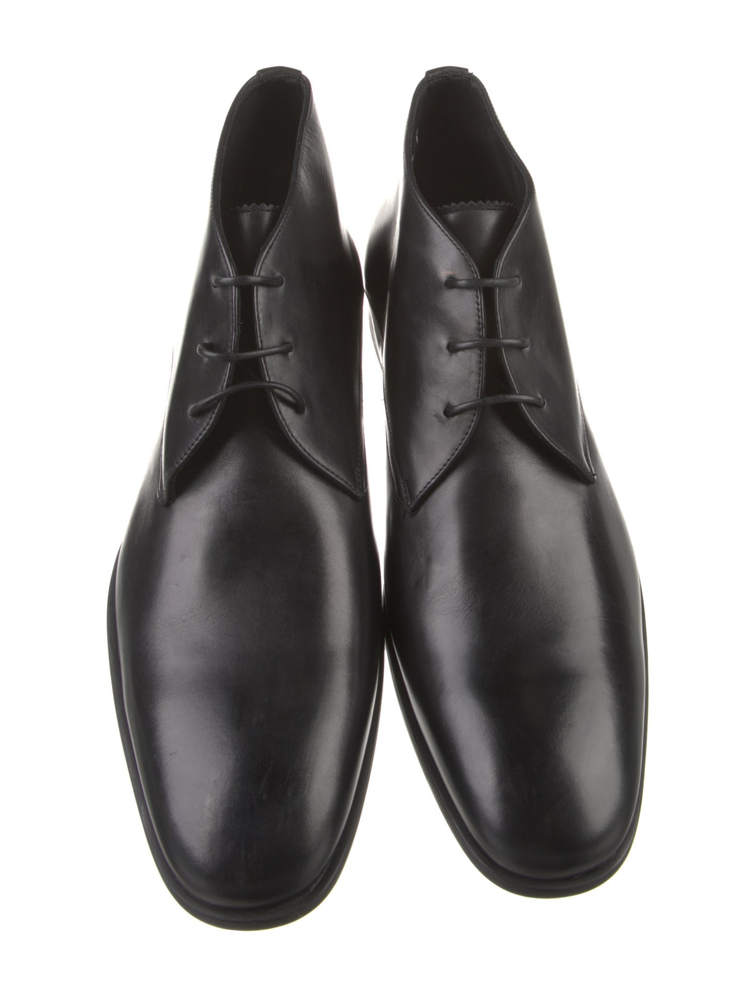 Aquatalia Leather Lace-Up Boots