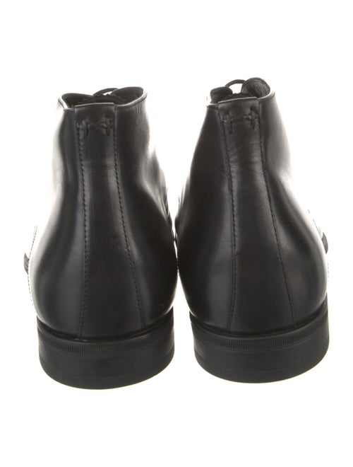 Aquatalia Leather Lace-Up Boots