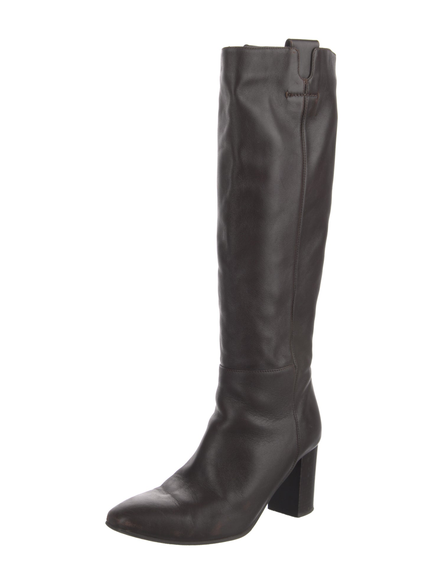 Aquatalia Leather Riding Boots