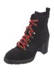 Aquatalia Suede Combat Boots