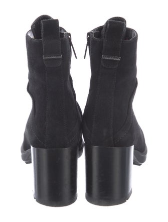 Aquatalia Suede Combat Boots