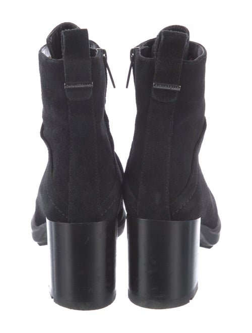Aquatalia Suede Combat Boots