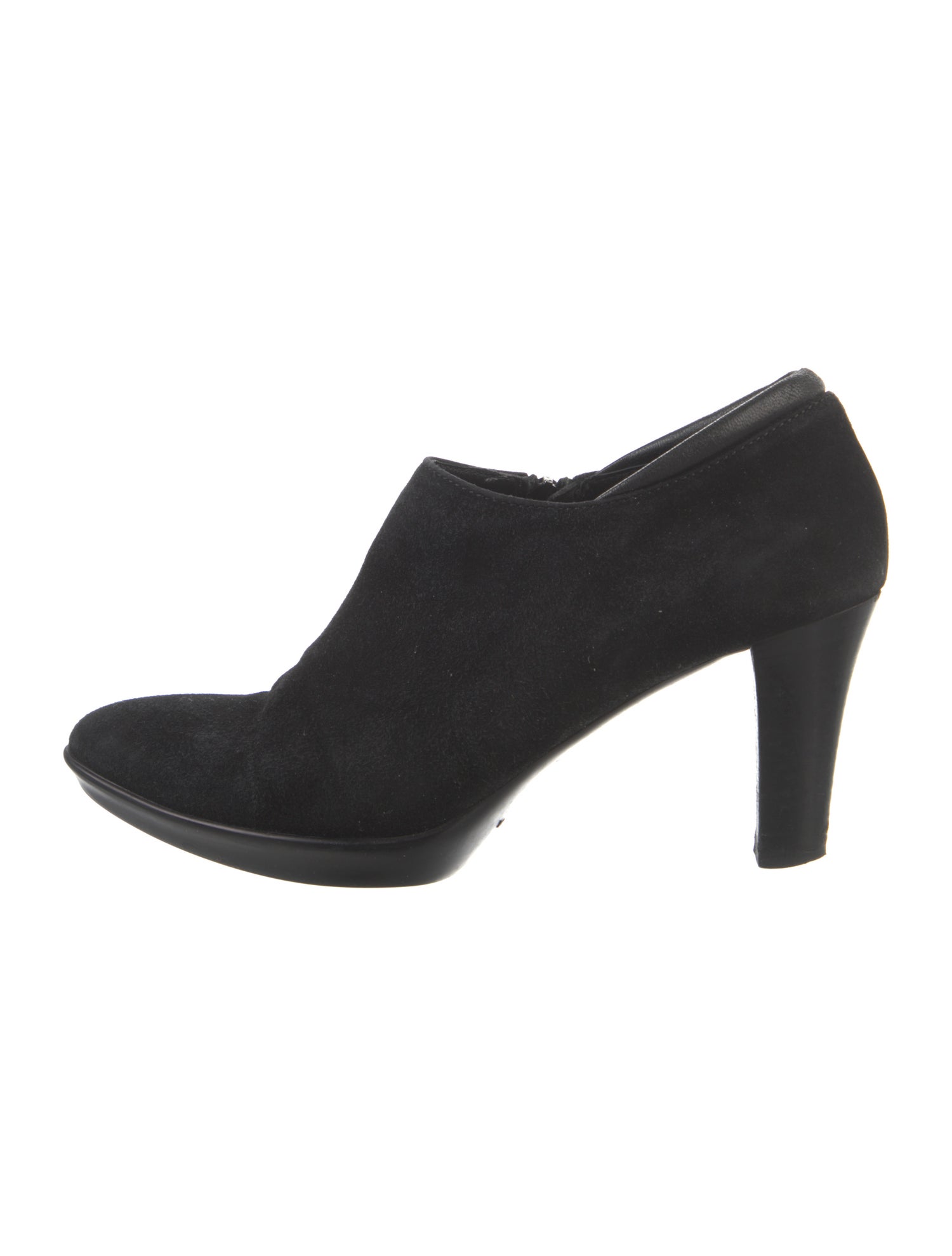 Aquatalia Suede Leather Trim Embellishment Boots